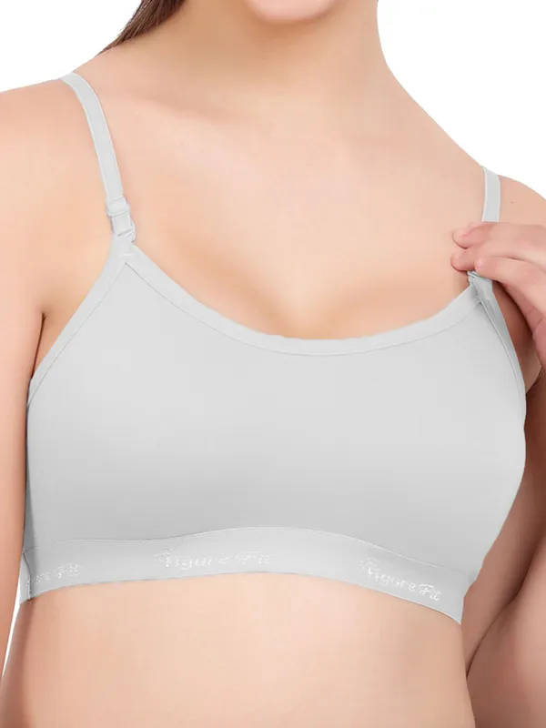 White_Sports_Non_Padded_Bra_For_Women