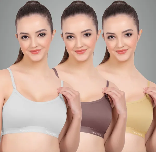 White,_Grape_And_Light_Skin_Sports_Non_Padded_Bra_For_Women_Pack_Of_3