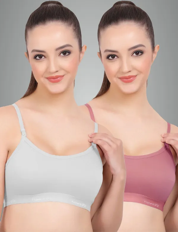 White_And_Onion_Sports_Non_Padded_Bra_For_Women_Pack_Of_2