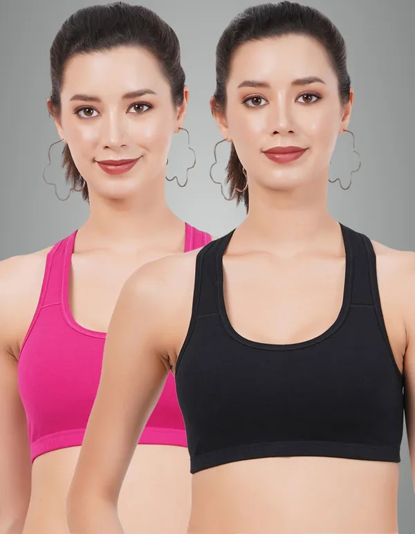 Black_And_Rani_Sports_Non_Padded_Bra_For_Women_Pack_Of_2