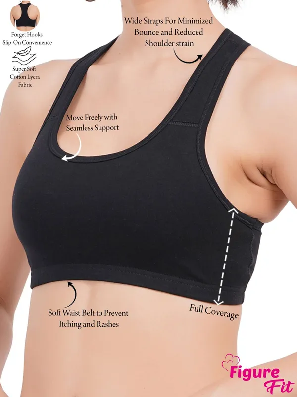 Black_And_White_Sportsmino_Everyday_Non_Padded_Bra_For_Women_Pack_Of_2