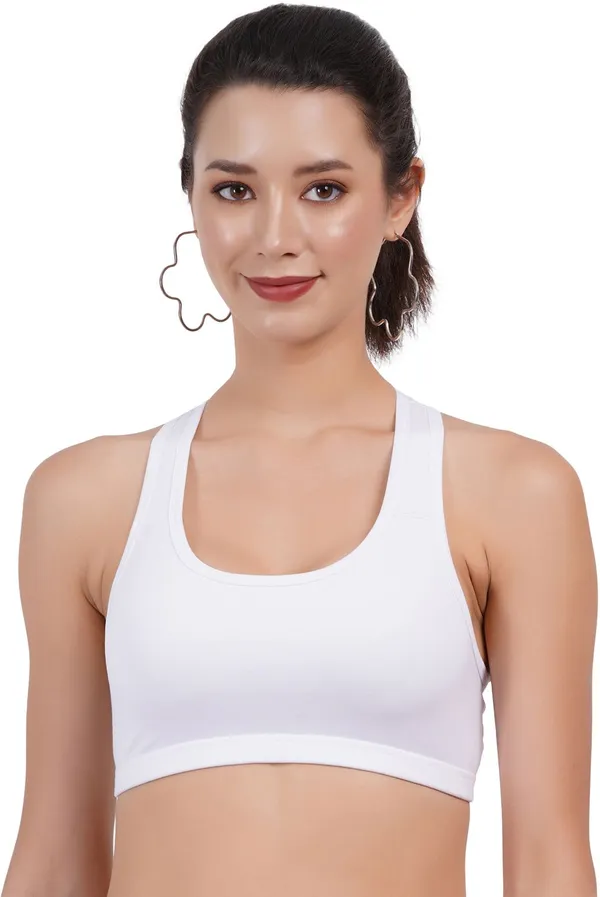 Carrot_And_White_Sports_Non_Padded_Bra_For_Women_Pack_Of_2