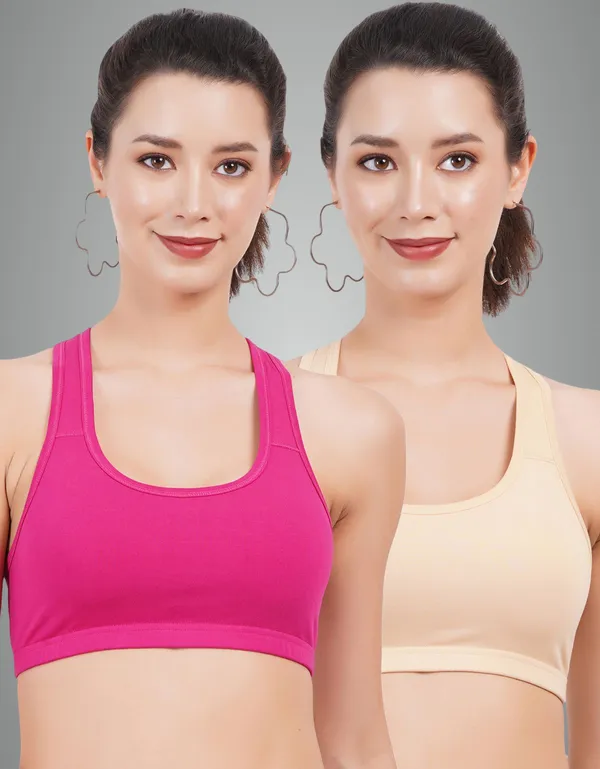 Rani_And_Skin_Double_Layered_Sports_Non_Padded_Bra_For_Women_Pack_Of_2