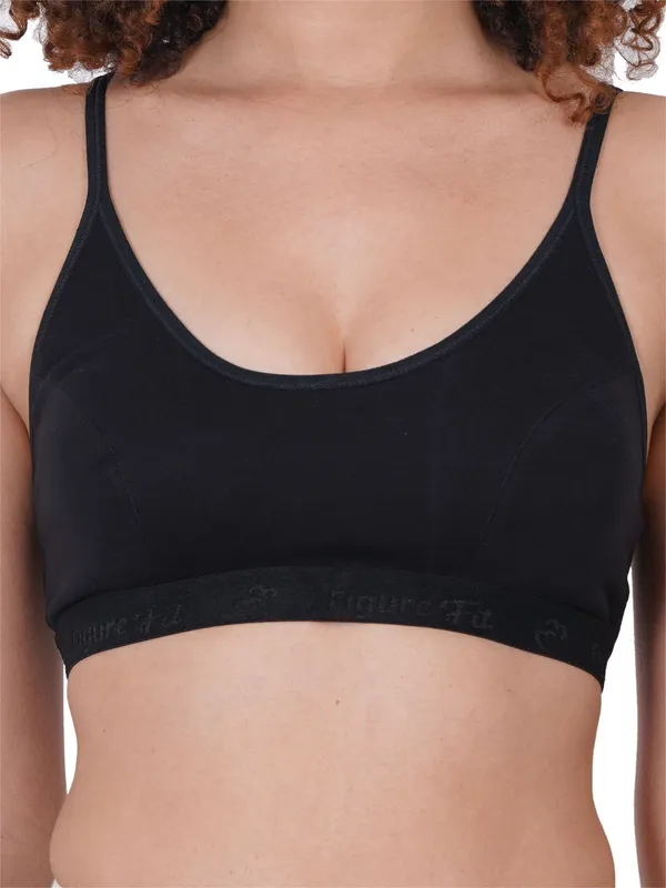 Black,_Skin_And_White_Sports_Non_Padded_Bra_For_Women_Pack_Of_3