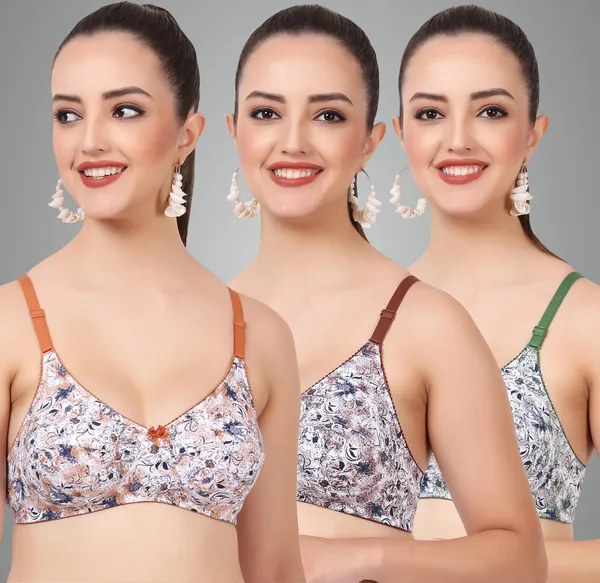Brown,_Coffee_And_Green_Galaxy_Everyday_Non_Padded_Bra_For_Women_Pack_Of_3