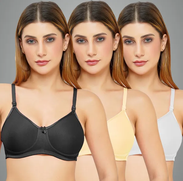 Black,_Skin_And_White_Glamour_Tshirt_Non_Padded_Bra_For_Women_Pack_Of_3