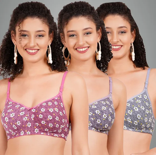Onion,_Mauve_And_Grey_Hunnymould_Tshirt_Non_Padded_Bra_For_Women_Pack_Of_3