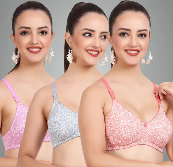 Peach,_Grey_And_Pink_Ishikamino_Everyday_Non_Padded_Bra_For_Women_Pack_Of_3