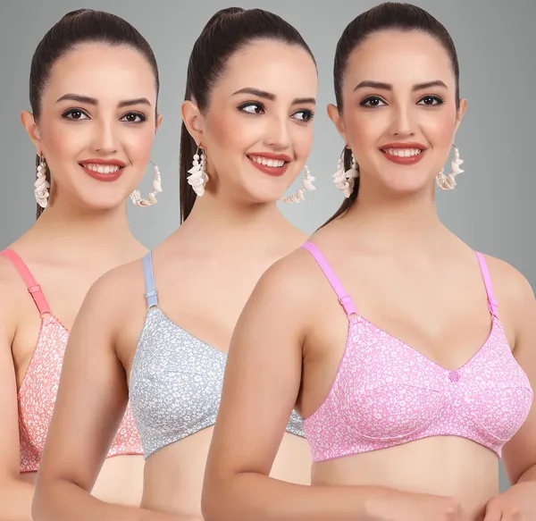 Pink_,_Grey_And_Orange_Ishikamino_Everyday_Non_Padded_Bra_For_Women_Pack_Of_3