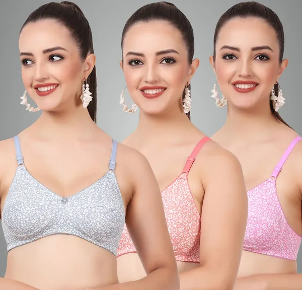 Grey,_Peach_And_Pink_Ishika_Everyday_Non_Padded_Bra_For_Women_Pack_Of_3