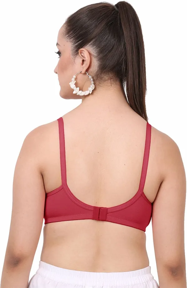 Maroon_And_Onion_Jollypad_Tshirt_Lightly_Padded_Bra_For_Women_Pack_Of_2