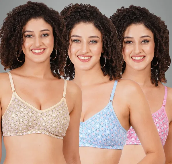 Skin,_Blue_And_Pink_Kangna_Tshirt_Non_Padded_Bra_For_Women_Pack_Of_3