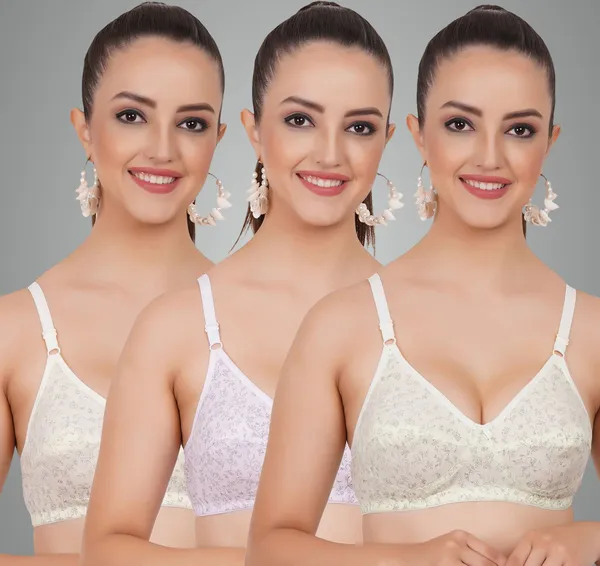 Yellow_,_Pink_And_Beige_Kiaramino_Everyday_Non_Padded_Bra_For_Women_Pack_Of_3