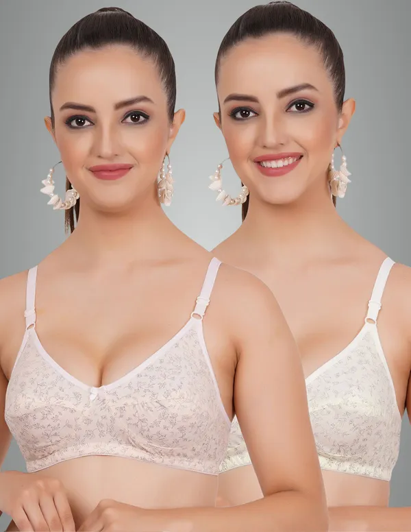 Peach_And_Skin_Kiara_Everyday_Non_Padded_Bra_For_Women_Pack_Of_2