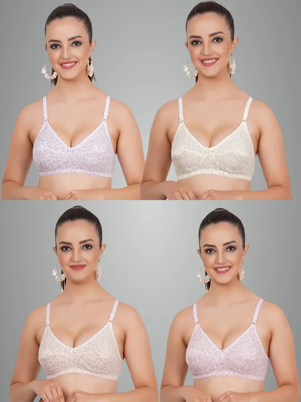 Pink,_Skin,_Mauve_And_Peach_Kiara_Everyday_Non_Padded_Bra_For_Women_Pack_Of_4