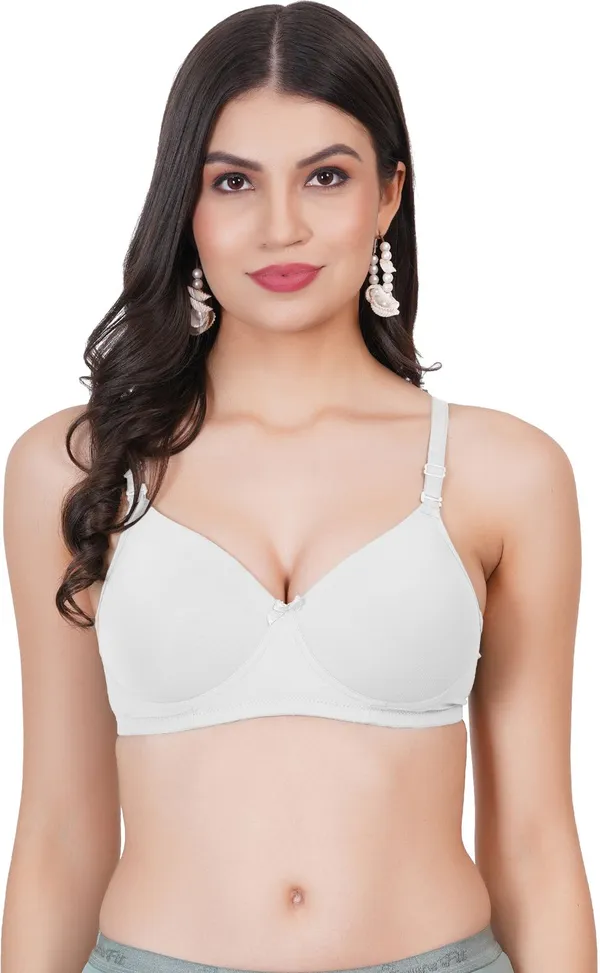 White_Kissme_Everyday_Heavily_Padded_Bra_For_Women