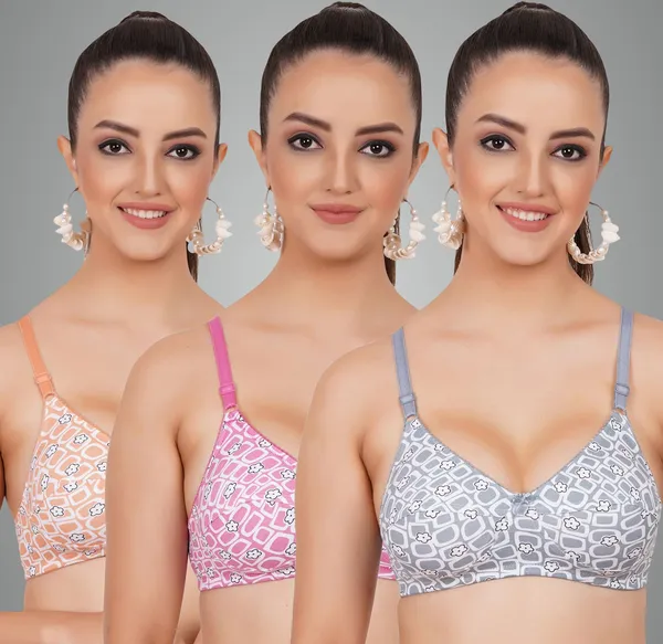 Grey_,_Pink_And_Orange_Lotusmino_Everyday_Non_Padded_Bra_For_Women_Pack_Of_3