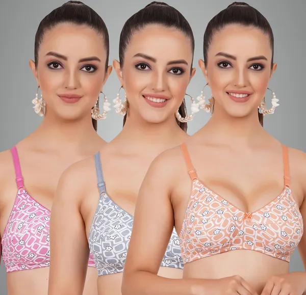 Orange_,_Grey_And_Pink_Lotusmino_Everyday_Non_Padded_Bra_For_Women_Pack_Of_3
