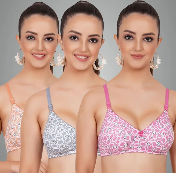 Pink_,_Grey_And_Orange_Lotusmino_Everyday_Non_Padded_Bra_For_Women_Pack_Of_3
