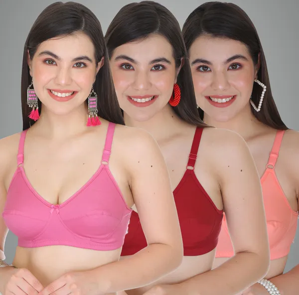 Onion,_Maroon_And_Peach_Mansi_Everyday_Non_Padded_Bra_For_Women_Pack_Of_3