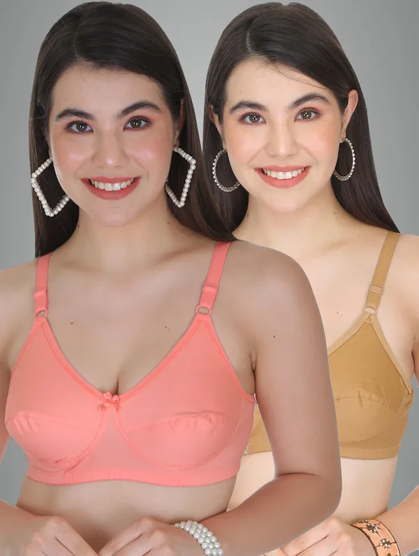 Peach_And_Neude_Mansi_Everyday_Non_Padded_Bra_For_Women_Pack_Of_2