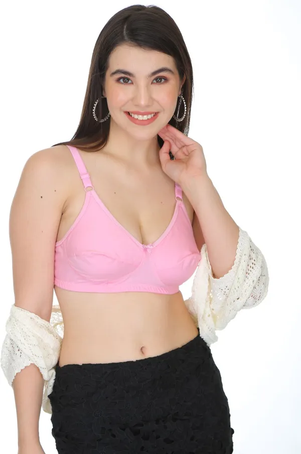 Pink,_Maroon_And_Peach_Mansi_Everyday_Non_Padded_Bra_For_Women_Pack_Of_3