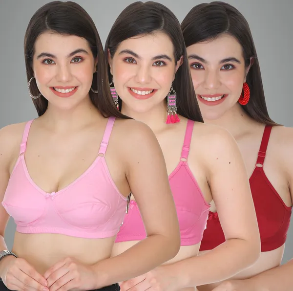 Pink,_Onion_And_Maroon_Mansi_Everyday_Non_Padded_Bra_For_Women_Pack_Of_3