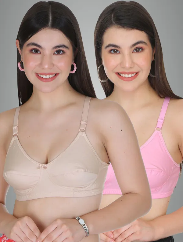 Skin_And_Pink_Mansi_Everyday_Non_Padded_Bra_For_Women_Pack_Of_2