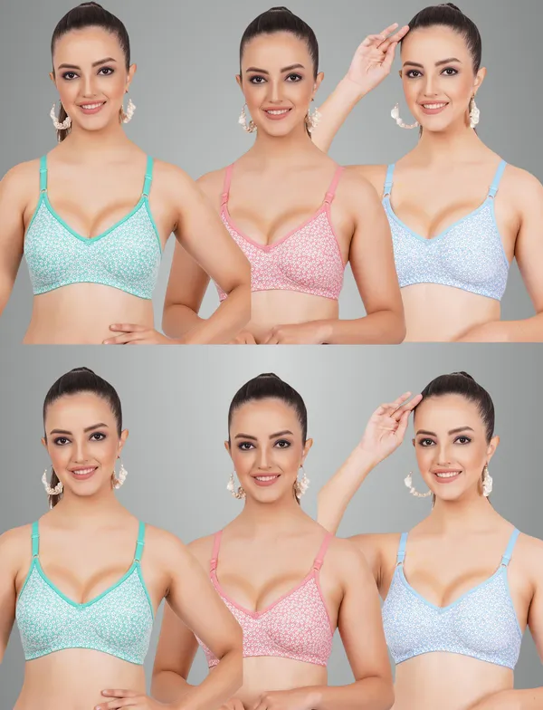 Green,_Peach_And_Sky_Blue_Mayuri_Everyday_Non_Padded_Bra_For_Women_Pack_Of_6