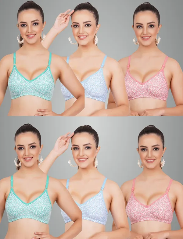 Green,_Sky_Blue_And_Peach_Mayuri_Everyday_Non_Padded_Bra_For_Women_Pack_Of_6