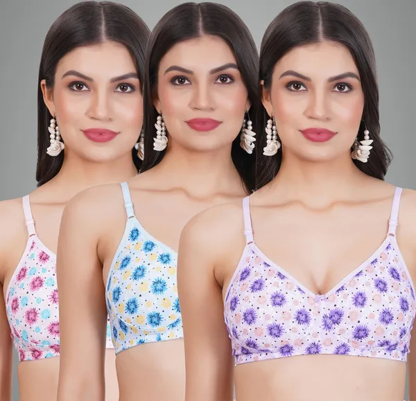 Purple,_Blue_And_Pink_Merrymouldmino_Tshirt_Non_Padded_Bra_For_Women_Pack_Of_3