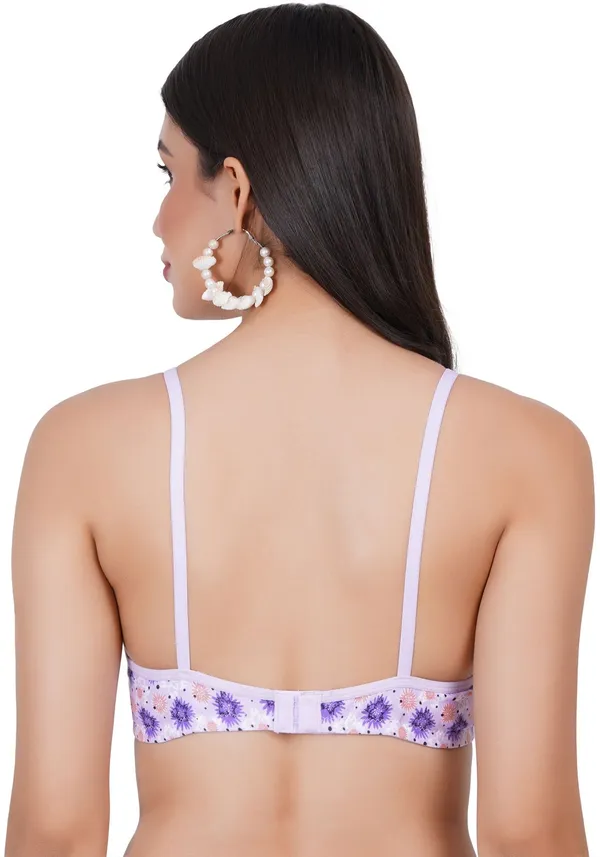 Blue,_Pink_And_Purple_Merrymould_Tshirt_Non_Padded_Bra_For_Women_Pack_Of_3