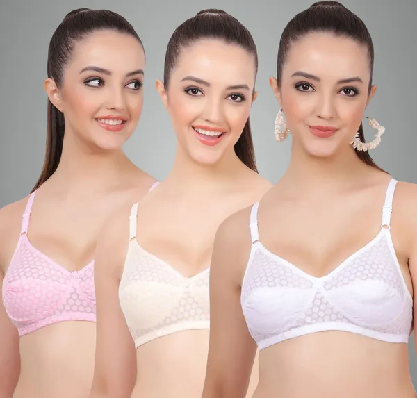 White,_Skin_And_Pink_Moonmino_Everyday_Non_Padded_Bra_For_Women_Pack_Of_3