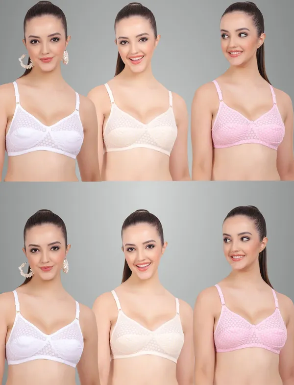 White,_Skin_And_Pink_Moon_Everyday_Non_Padded_Bra_For_Women_Pack_Of_6