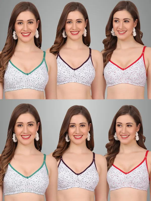 Green,_Wine_And_Red_Passion_Everyday_Non_Padded_Bra_For_Women_Pack_Of_6