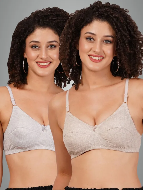 Brown_And_Grey_Rajnimino_Everyday_Non_Padded_Bra_For_Women_Pack_Of_2