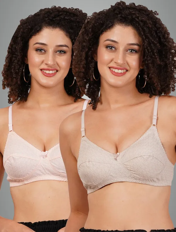 Brown_And_Orange_Rajnimino_Everyday_Non_Padded_Bra_For_Women_Pack_Of_2
