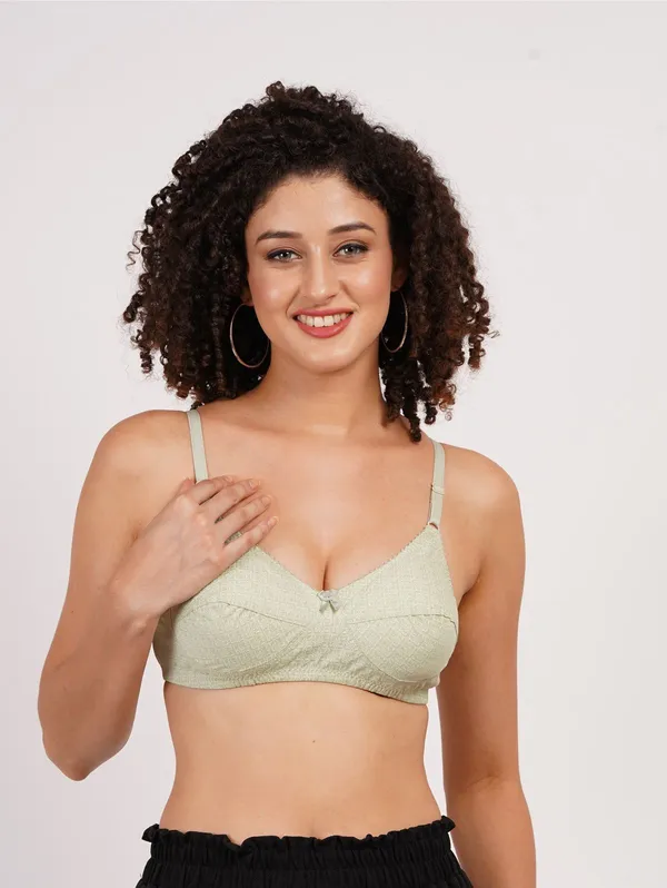 Green_And_Brown_Rajnimino_Everyday_Non_Padded_Bra_For_Women_Pack_Of_2