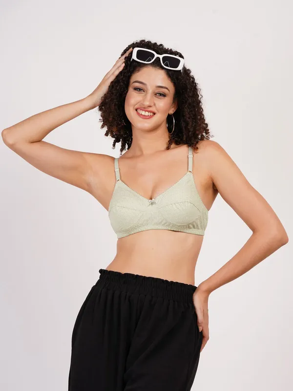 Green_And_White_Rajnimino_Everyday_Non_Padded_Bra_For_Women_Pack_Of_2