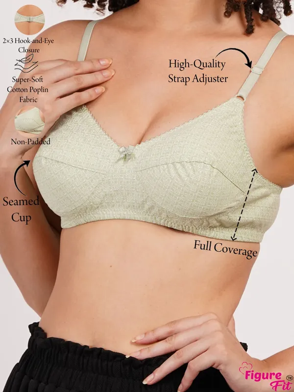 Green_And_White_Rajnimino_Everyday_Non_Padded_Bra_For_Women_Pack_Of_2