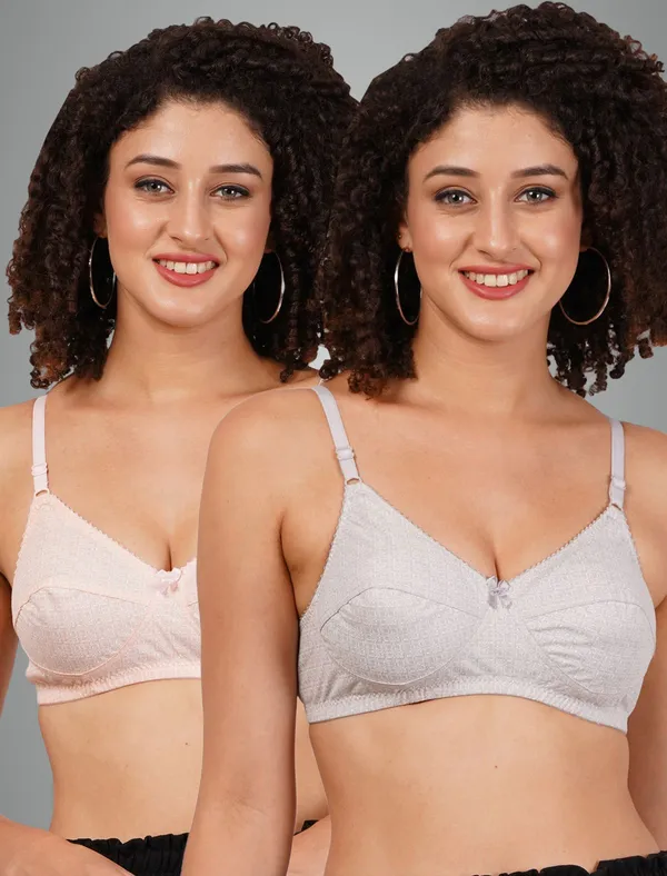 Grey_And_Orange_Rajnimino_Everyday_Non_Padded_Bra_For_Women_Pack_Of_2