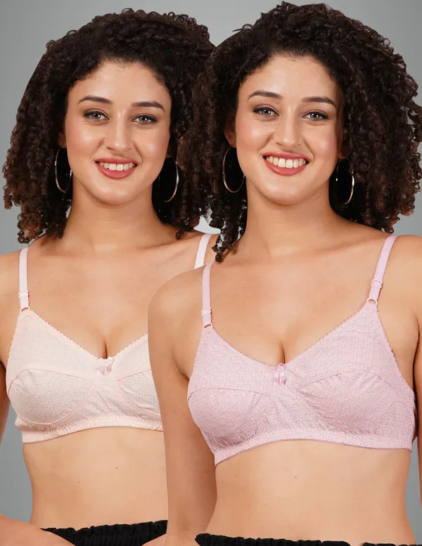 Pink_And_Orange_Rajnimino_Everyday_Non_Padded_Bra_For_Women_Pack_Of_2