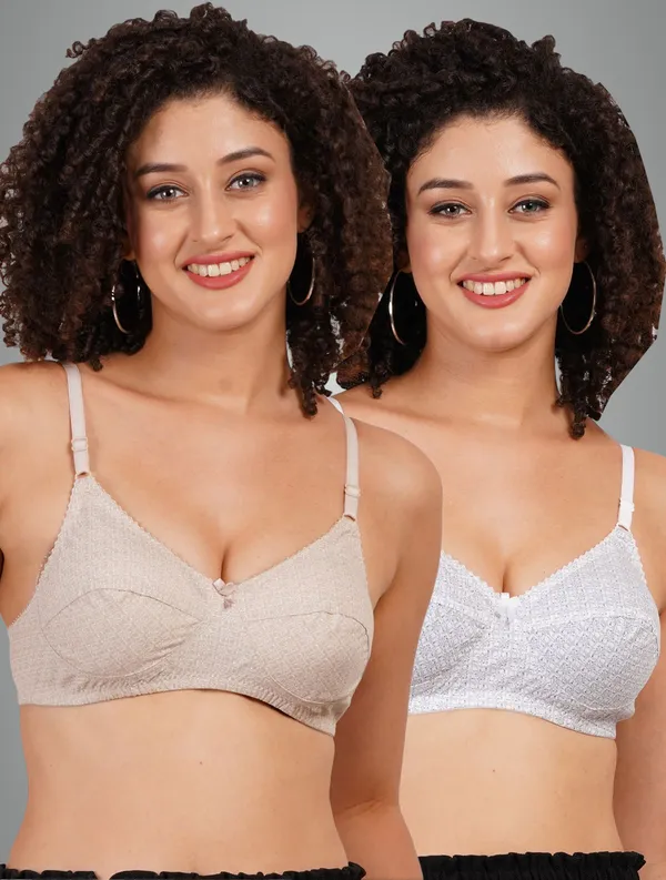 Brown_And_White_Rajni_Everyday_Non_Padded_Bra_For_Women_Pack_Of_2