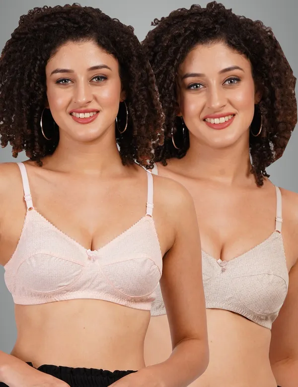 Orange_And_Brown_Rajni_Everyday_Non_Padded_Bra_For_Women_Pack_Of_2