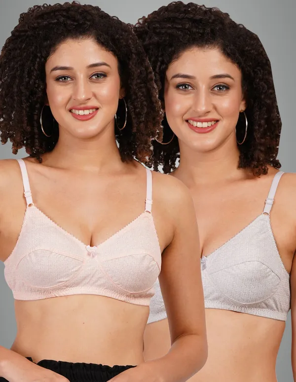 Orange_And_Grey_Rajni_Everyday_Non_Padded_Bra_For_Women_Pack_Of_2