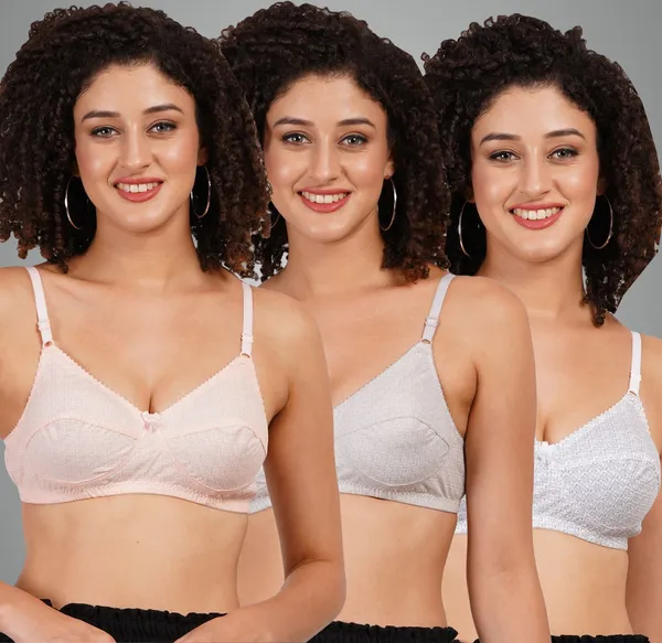 Orange,_Grey_And_White_Rajni_Everyday_Non_Padded_Bra_For_Women_Pack_Of_3