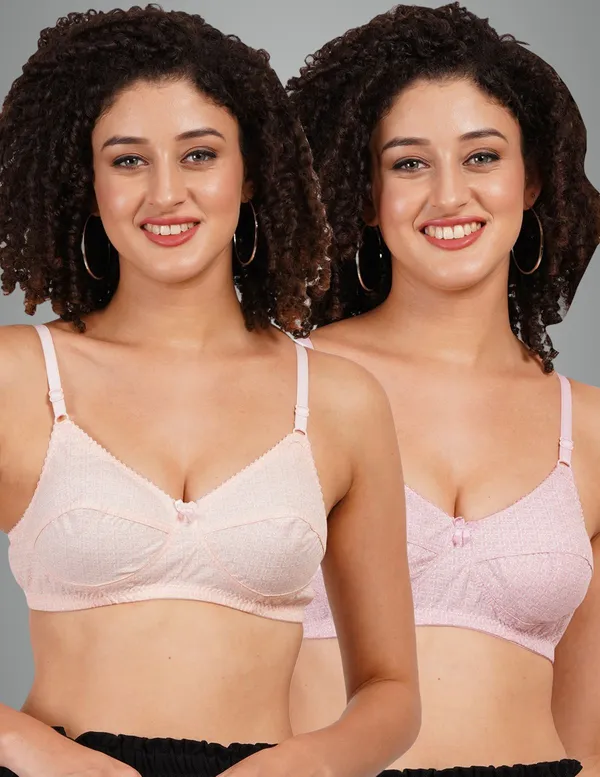Orange_And_Pink_Rajni_Everyday_Non_Padded_Bra_For_Women_Pack_Of_2