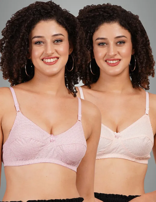 Pink_And_Orange_Rajni_Everyday_Non_Padded_Bra_For_Women_Pack_Of_2