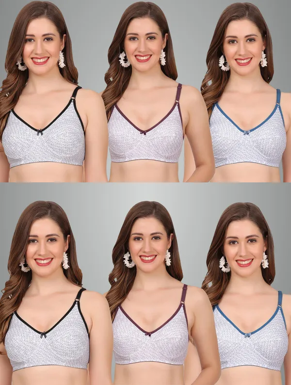 Black,_Maroon_And_Blue_Rockstar_Everyday_Non_Padded_Bra_For_Women_Pack_Of_6