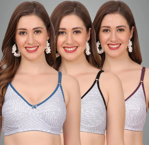 Blue,_Black_And_Maroon_Rockstar_Everyday_Non_Padded_Bra_For_Women_Pack_Of_3